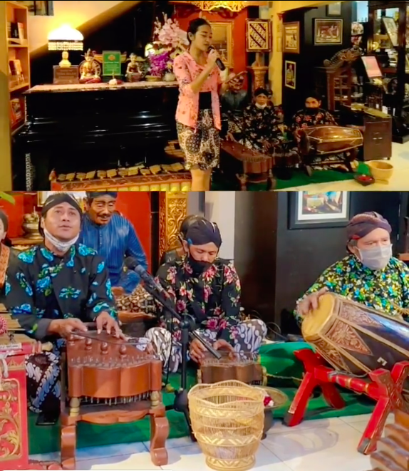 Pertunjukan Live Musik Siter Hamzah Batik