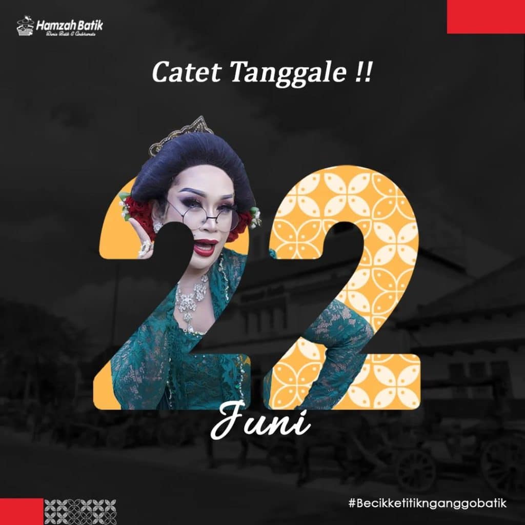 Seru-seruan Sabtu Kliwon di Hamzah Batik Malioboro