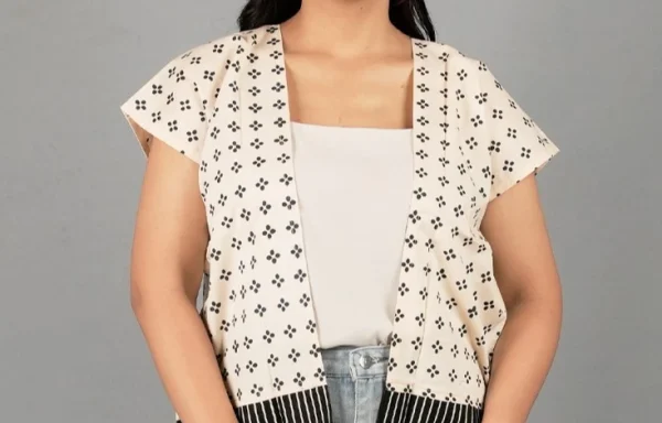 Outer Batik Yuriko Krem