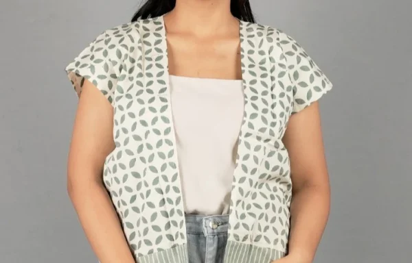 Outer Batik Yuriko Putih