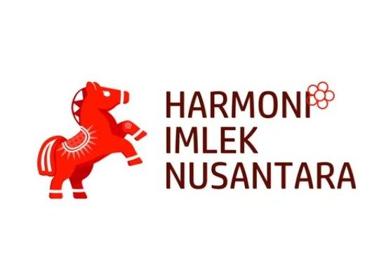 logo imlek 2026 motif batik benji