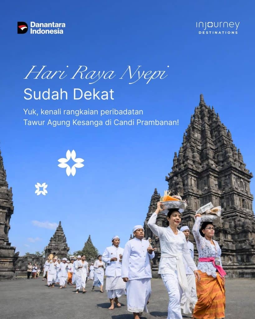 Rangkaian Nyepi Candi Prambanan 2026 dari Jadwal Tawur Agung & Ogoh-Ogoh